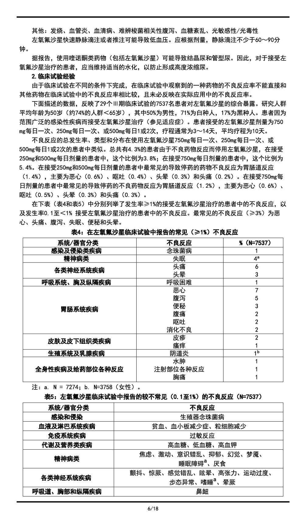 左氧氟沙星氯化鈉注射液說明書2023.11.03（01版）-06.jpg